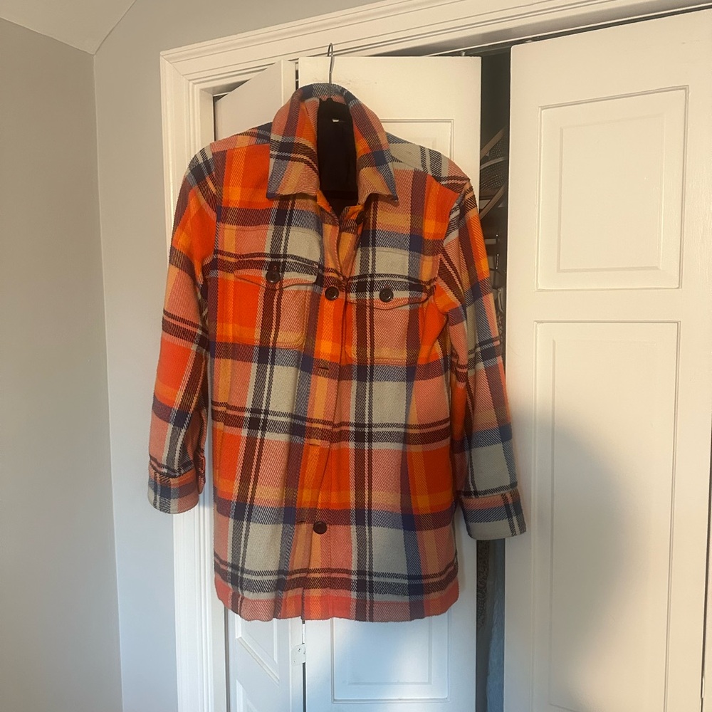 Outerknown Multicolor Plaid Shacket - image 6